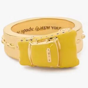 KATE SPADE 🚕 Hit The City Taxi Ring NEW Size 7
